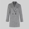 G·TENNA Women's 100% Wool Lapel Overcoat