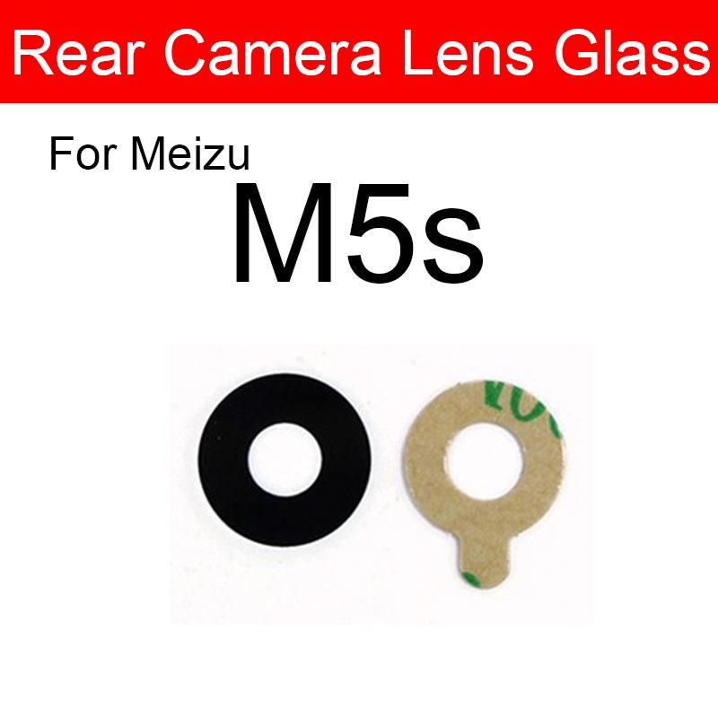 1pc Back Camera Lens Glass Cover for Meizu M1 M2 M3 M3s M3E M5 M5s M6 M6s M6T S6 Max