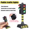 Kids Mini Traffic Signs Light Speed Camera Toy With Music Led Traffic Rule Toy