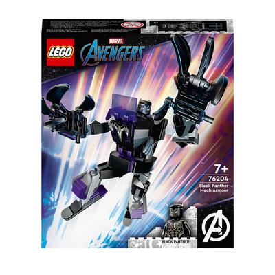 LEGO Super Heroes Механический костюм Черной Пантеры 76204, Игрушка, Строительные блоки, Подарок, Супергерой, Американский комикс, Герой Сэнтай, Мальчики, Возраст 7 лет и старше