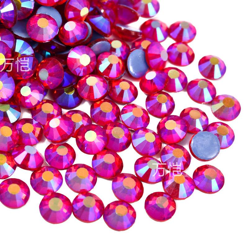 Китай Красный Стекло Горячий Алмаз, Термоплавкий Клей Стразы Diy Одежда Кристалл Ювелирные Изделия Декоративные Красота Креативные Аксессуары