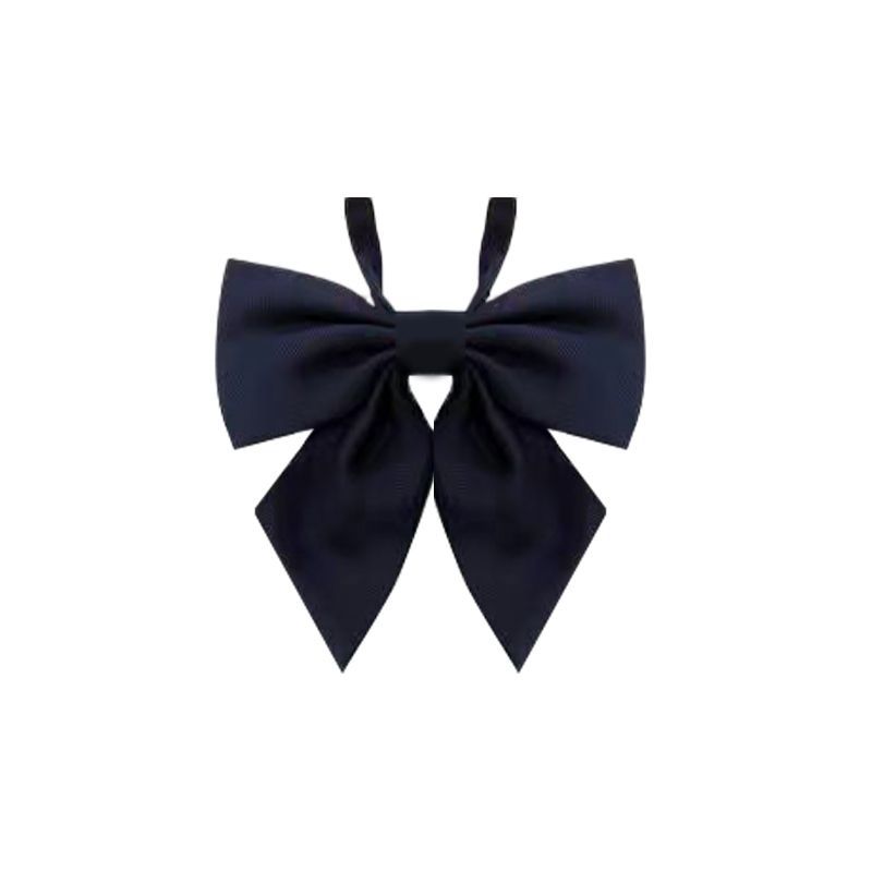 Студенческий однотонный галстук-бабочка из полиэстера для женщин, форменный воротник, бабочка, галстуки-бабочки для девочек, рубашка, платье, шейный платок, галстуки