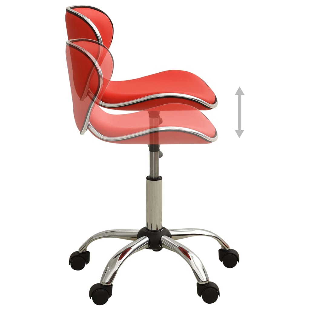 Barber Stool Red