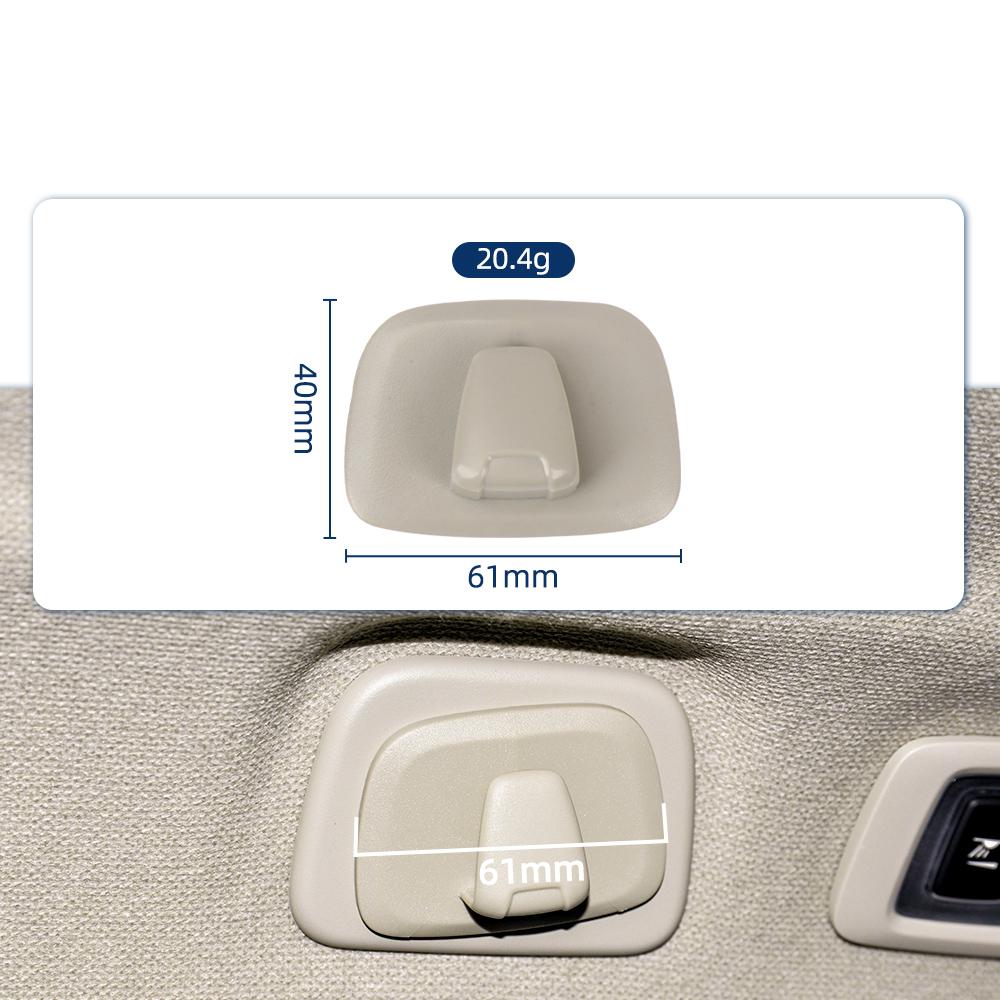 Black/Beige Auto Hanger Hooks Rear Roof Hook fit for Volvo XC40 XC60 XC90 S90 V90 Car Accessories
