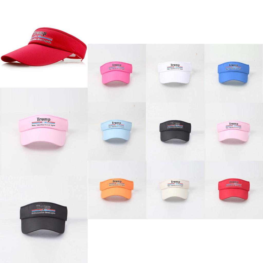 America Make Trump Great Again Adjustable Cotton Sun Baseball Sun Visor Hat Cap