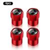 4pcs Car Wheel Tire Valve Caps Tyre Stem Covers Airdust Waterproof for Mercedes Benz W211 W204 W210 W203 CLA GLA Accessories  p4