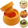 Onigiri Mold, Onigiri Cup, Creativity, Onigiri Cup Mold, Party, Picnic, Kids, Lunch, Bento