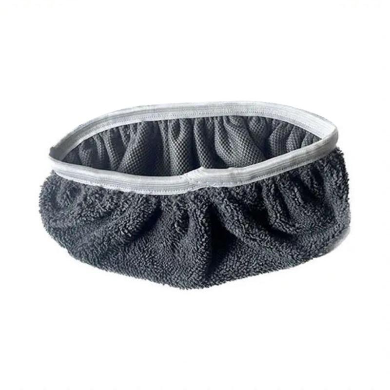 Strong Grip Mop Refills Microfiber Pad for Flat Mop Washable & Reusable Streak-Free Cleaning Cloth for All Floors