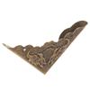 40pcs Bronze Corner Protectors Iron Furniture Corner Guard Angle Code Corner Protector  Wooden Box
