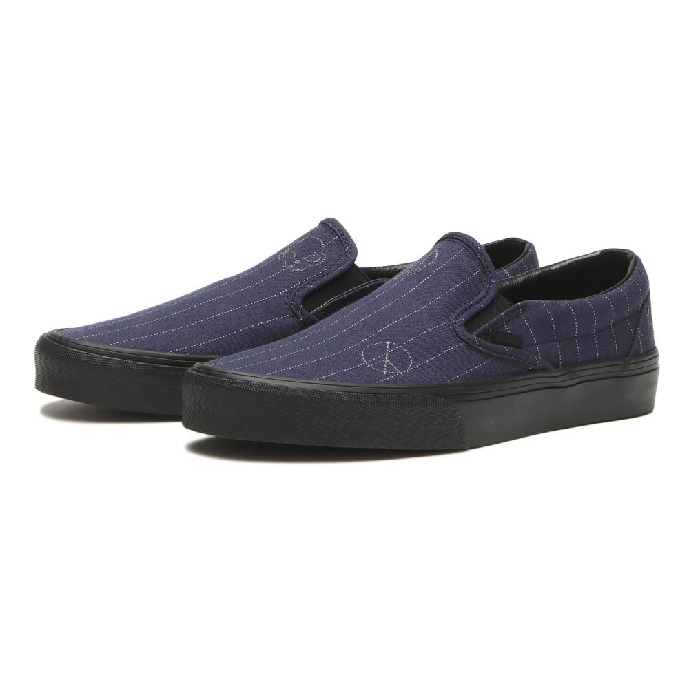 Vans Слипоны Шерсть Темно-синий Черный Vn000bvzngv Шерсть Темно-синий Черный
