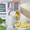 Electric Cheese Grater Detachable Electric Salad Maker Vegetable Cutter Vegetable Slicer BPA-Free Potato Scrubber Shredder