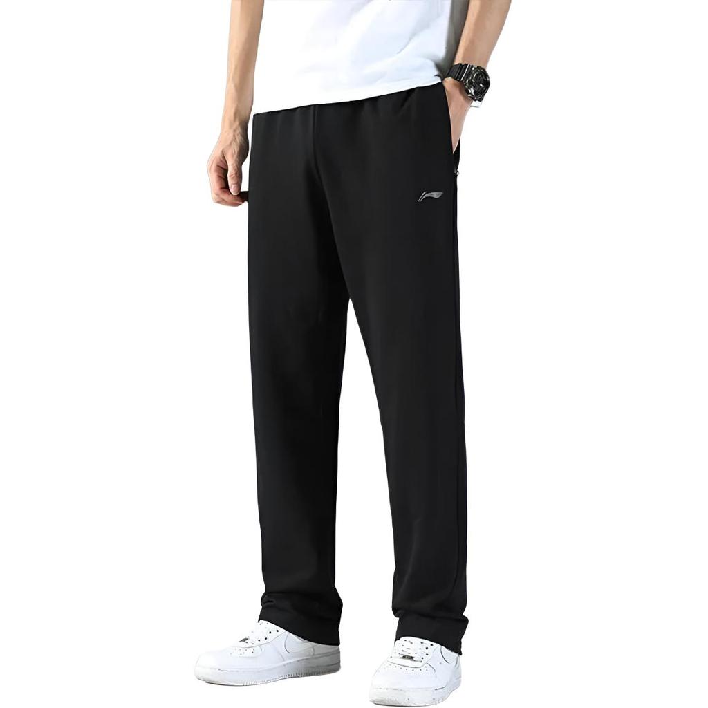 Мужские вязаные спортивные штаны Li Ning Fitness Series AKLU881-1