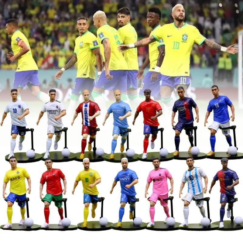 19см ПВХ Фигурка Футбольной Звезды Коллекционная Идеальный Подарок Для Футбольных Фанатов И Домашнего Декора