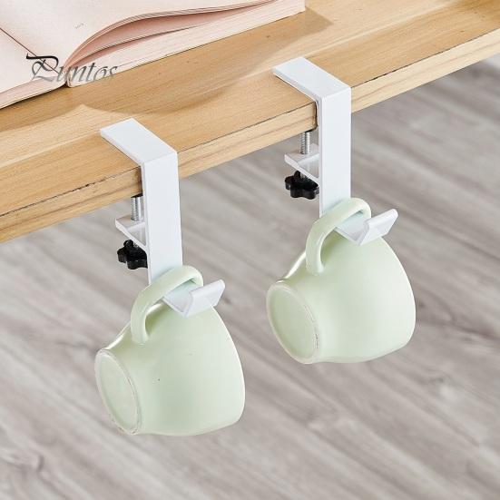 Мобильный крючок для боковой стороны стола, противоскользящий, регулируемый, с большой несущей способностью, органайзер для стола, крючок для сумки, бутылки с водой, зонта, наушников, камина