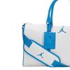 Jordan Polyester Travel Bag Medium Unisex White & Blue Jordan JD2443027AD-003