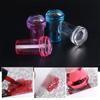 New Nail Design for French Tips Jelly Transparent Nail Stamper Scraper Set Silicone