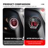 Car Ignition Button Cover Anti-Scratch Push Start Button Decor For Opel ADAM ASTRA J K CORSA E INSIGNIA MOKKA VIVA Meriva AU7