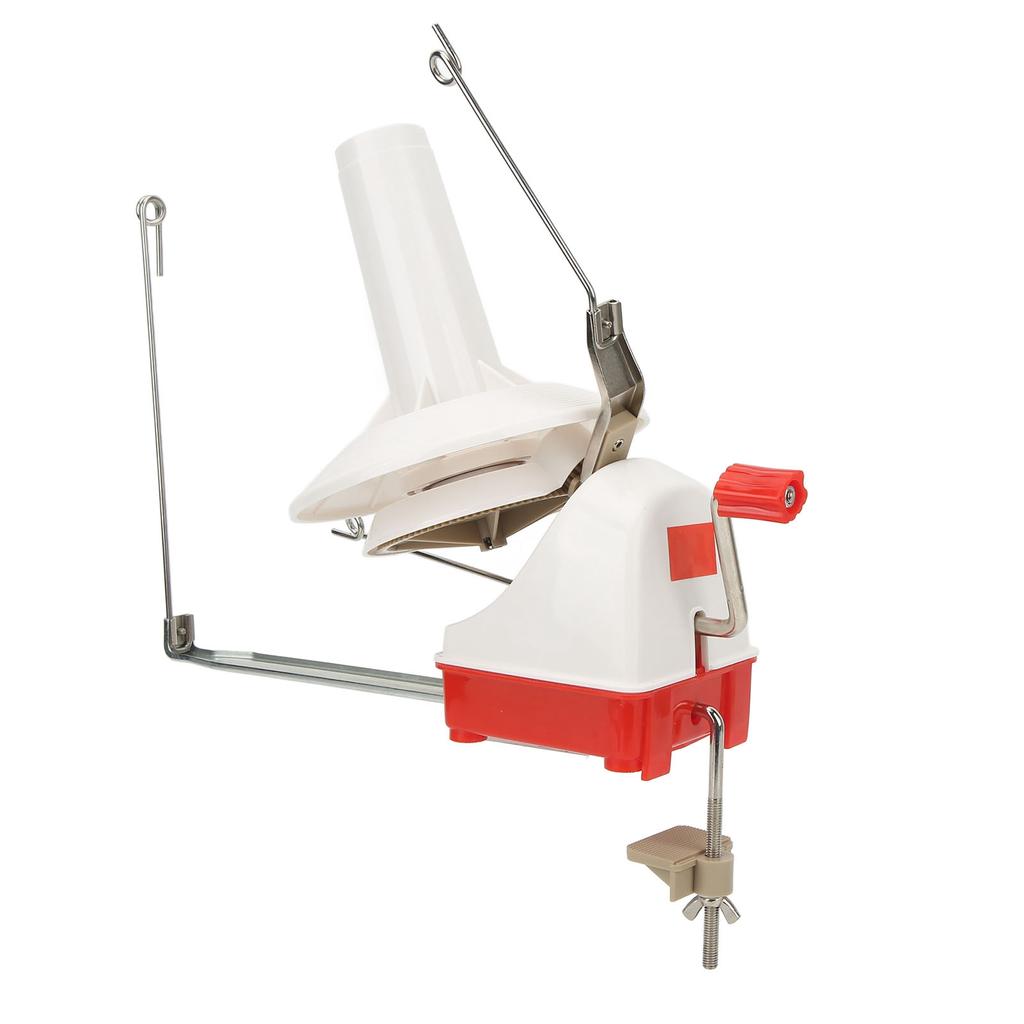 Yarn Ball Winder Household Manual Hand Operated Winder Machine with Desktop Fixing Plate