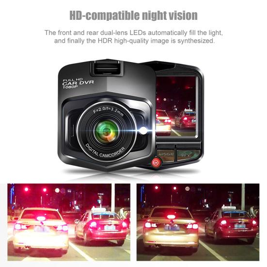 Видеорегистратор с широкоугольным углом обзора 172 градуса и циклической записью G-сенсора. Простая установка. Миниатюрный размер.