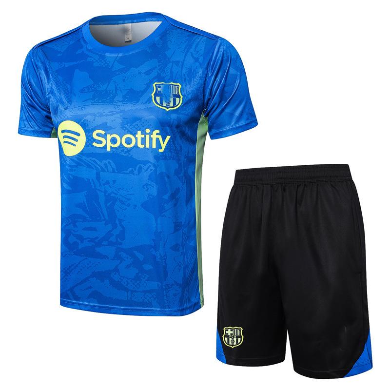Football Training Jersey 2425 Riyadh Chelsea Barcelona Paris Real Madrid Arsenal Jersey Short-Sleeved Set