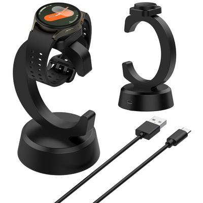 Зарядная станция для Samsung Galaxy Watch 8/8 Classic/Ultra 2025/7, подставка с зарядным кабелем