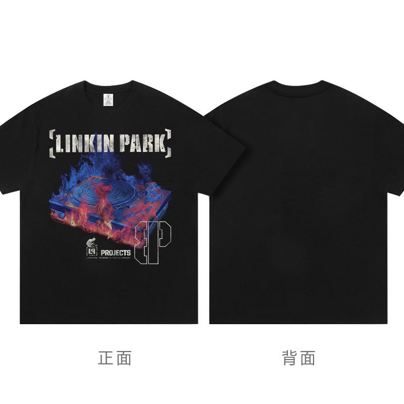 Linkin Park From Zero New Album Tour Peripheral Rock T-shirt Short Sleeve Clothing Fashion T-shirts for Men and Women