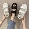 Sandals Women's Summer New Velcro Platform Beach Shoes Student Flat Women's Shoes