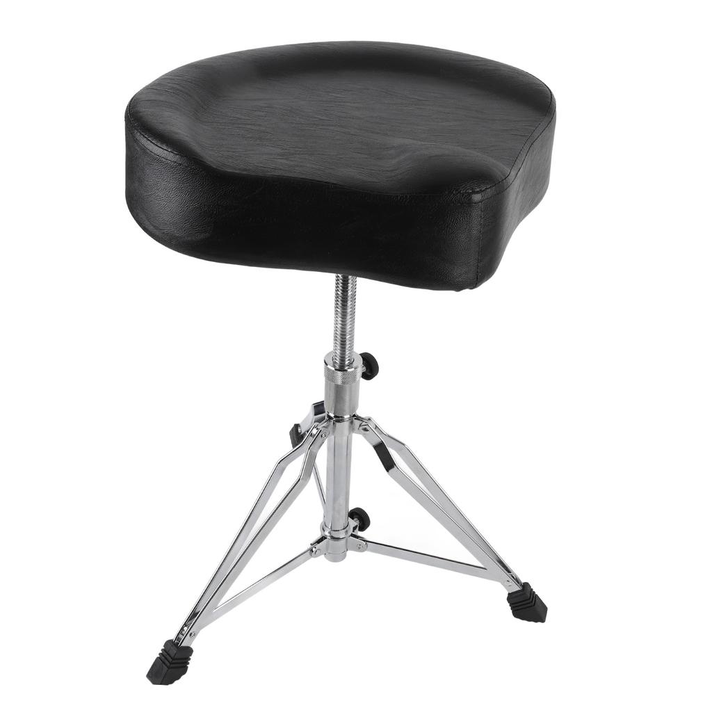 Барабанный трон с регулируемой высотой, мягкая двойная поддержка, нескользящие ножки, вращающийся барабанный стул