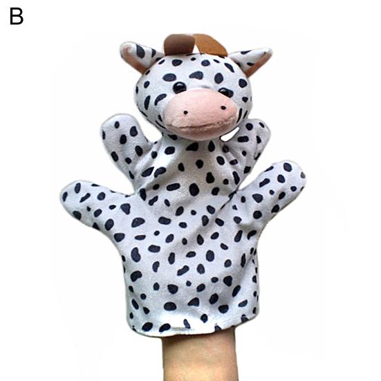 Animal Hand Puppet Super Soft Tear-Resistant Flannel Hand Puppet Storytelling Preschool Role Play Toy for Home