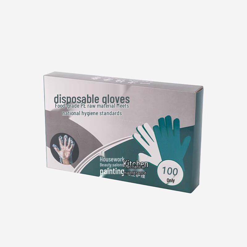 Food-Grade Disposable PE Plastic Gloves