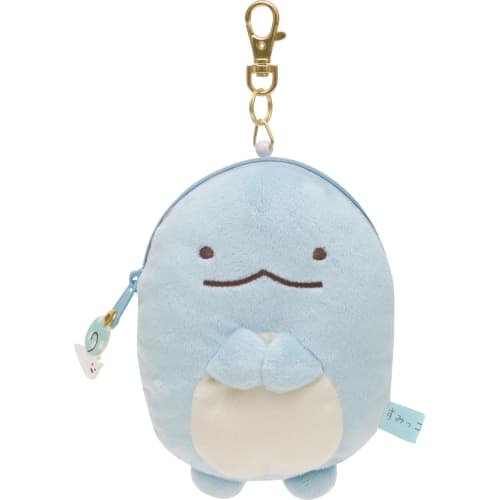 PB69305 Sumikkogurashi Plush Reel Pass Case Lizard