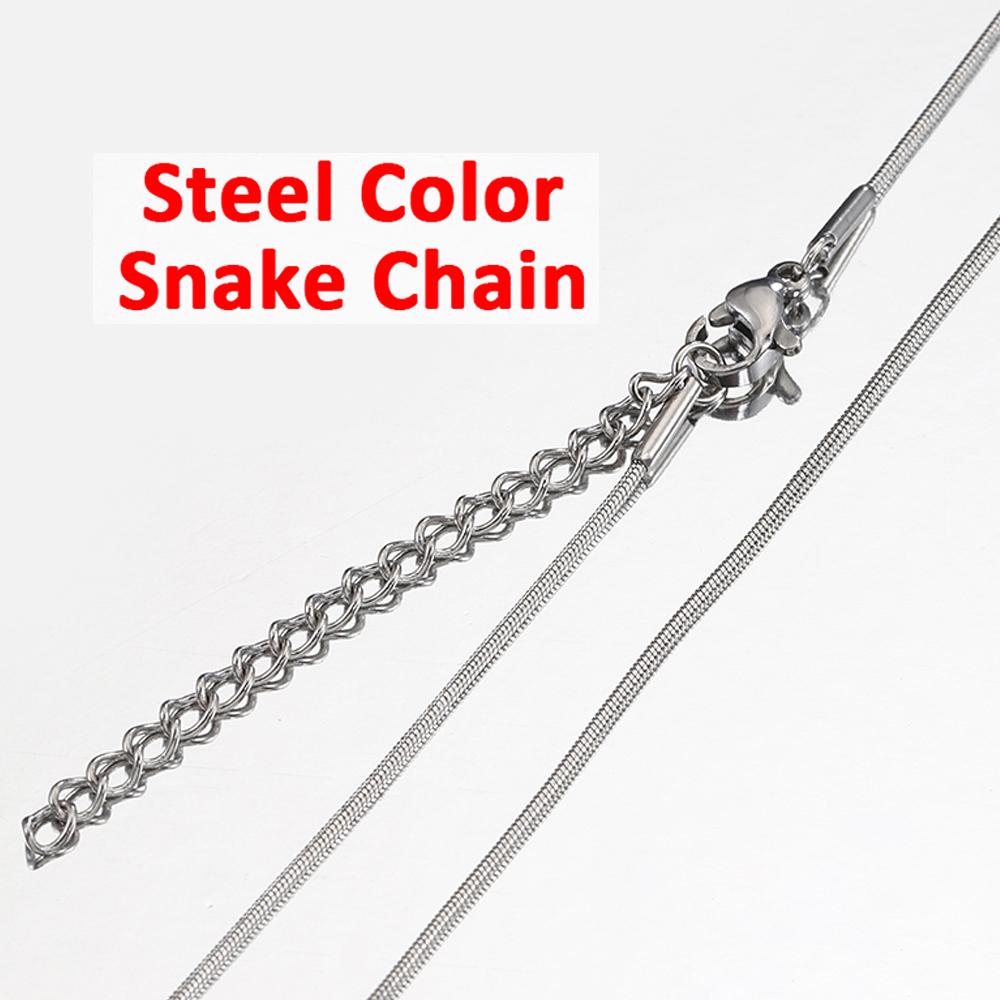 10pcs 5pcs Stainless Steel Lips Chain Necklace Chains for DIY Jewelry Making Findings Charms Chain with Lobster Clasps Wholesale
