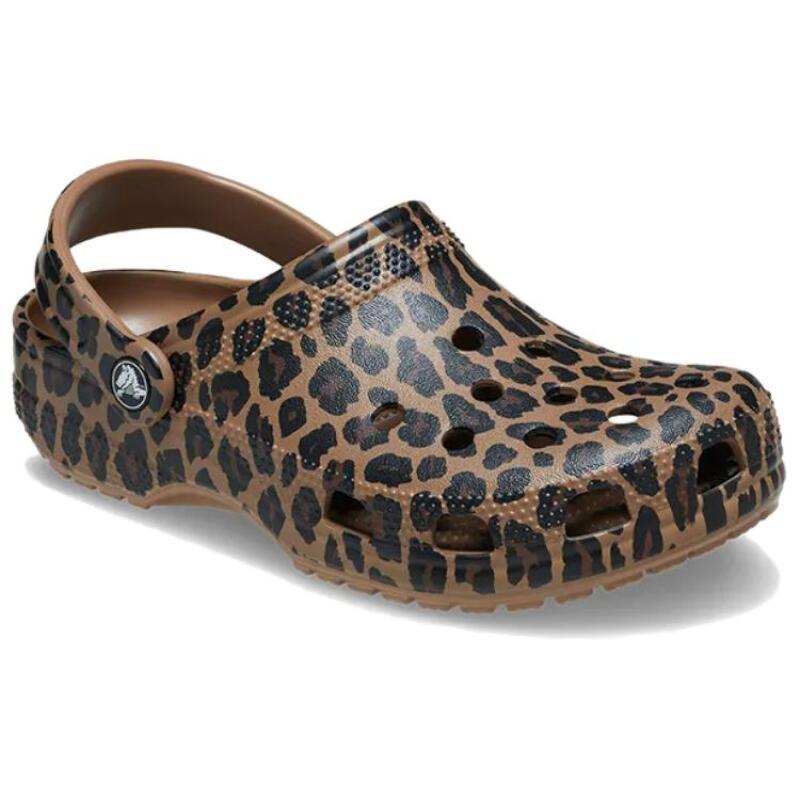Crocs EVA Удобные и простые туфли с отверстиями Унисекс Коричневые