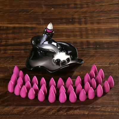 45 шт./набор конусы благовоний обратного потока конусы натуральной формы маленькая башня благовония для спа