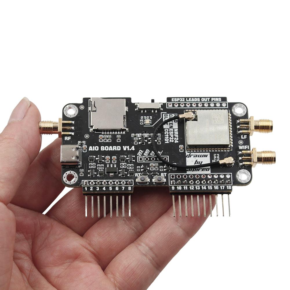 Для Flipper Zero Multiboard Плата расширения 3 в 1 WiFi NRF24 + ESP32 Расширение NRF Sniffer Mousejacker