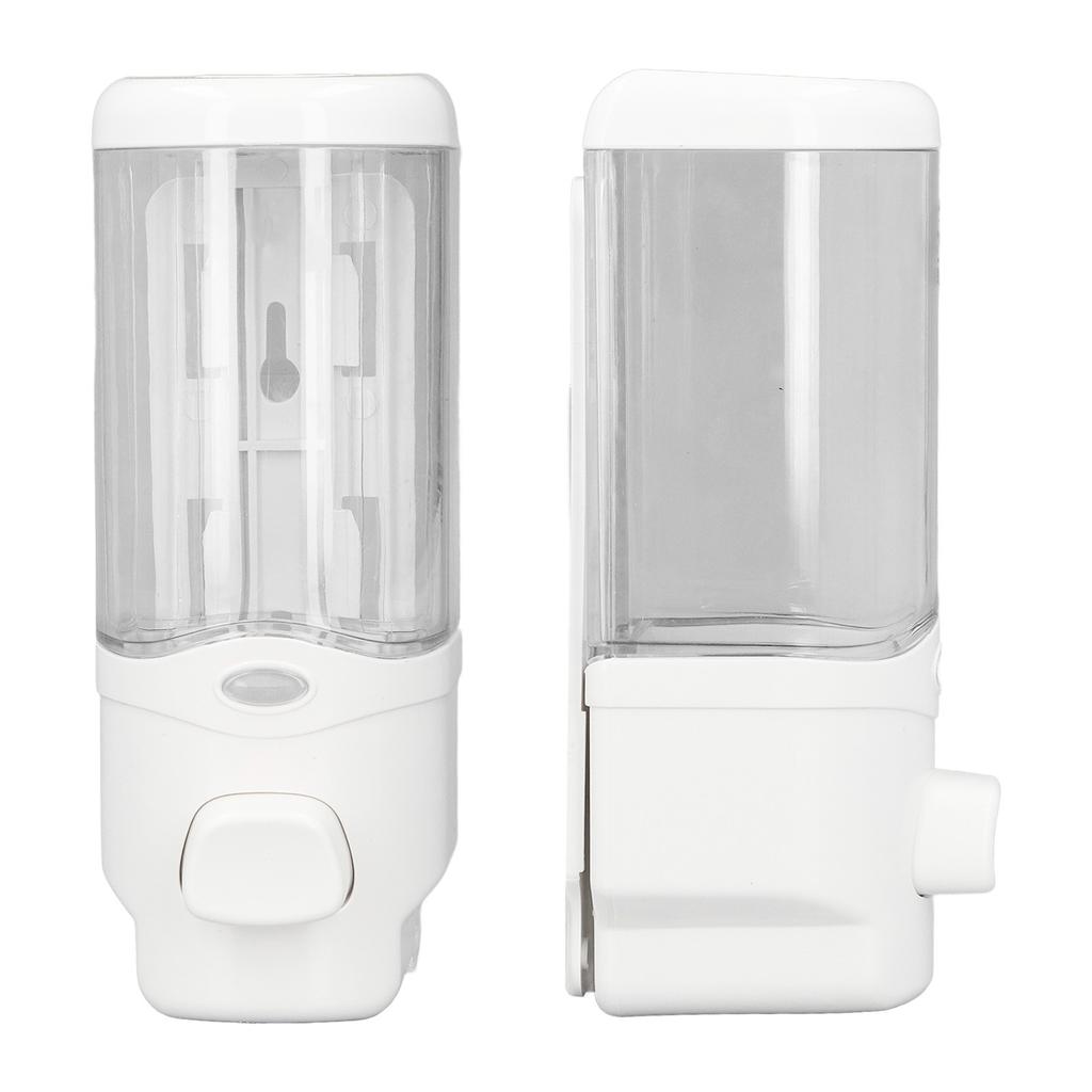 Ручной дозатор мыла Прозрачный герметичный настенный дозатор мыла для ванной комнаты