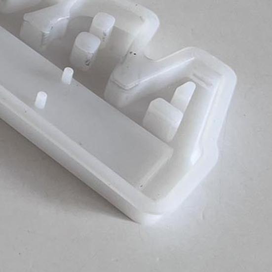 Yousheng Пасхальные силиконовые формы Формы для букв ABC Пасхальная форма для денежного подарка Форма для литья из гипса Алфавитная форма для кубиков льда