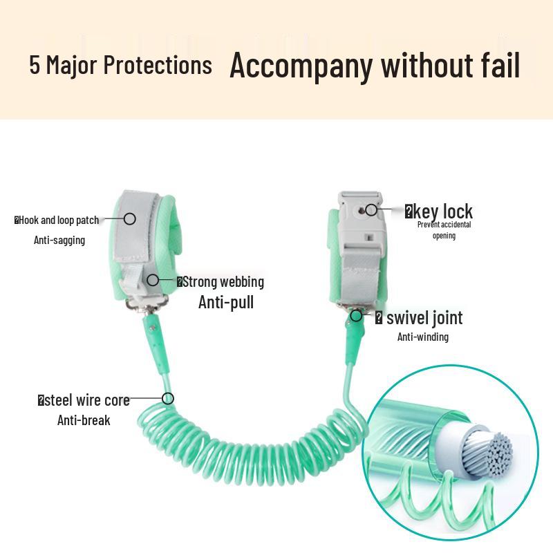 Children's Safety Harness Anti-Lost Wrist Strap Bracelet