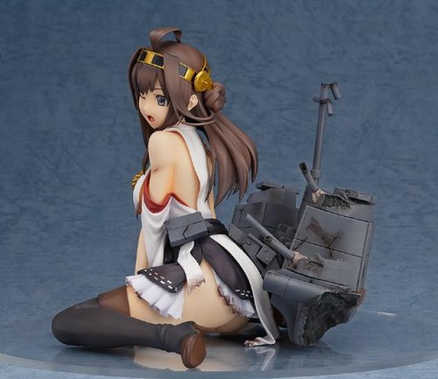 Коллекция Kantai Kongo Medium Damage scale готовая окрашенная фигурка из ПВХ -KanColle- Ver. 1/8