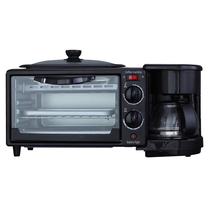 3-in-1 Multifunctional Breakfast Maker: Coffee, Toaster, and English Breakfast Machine