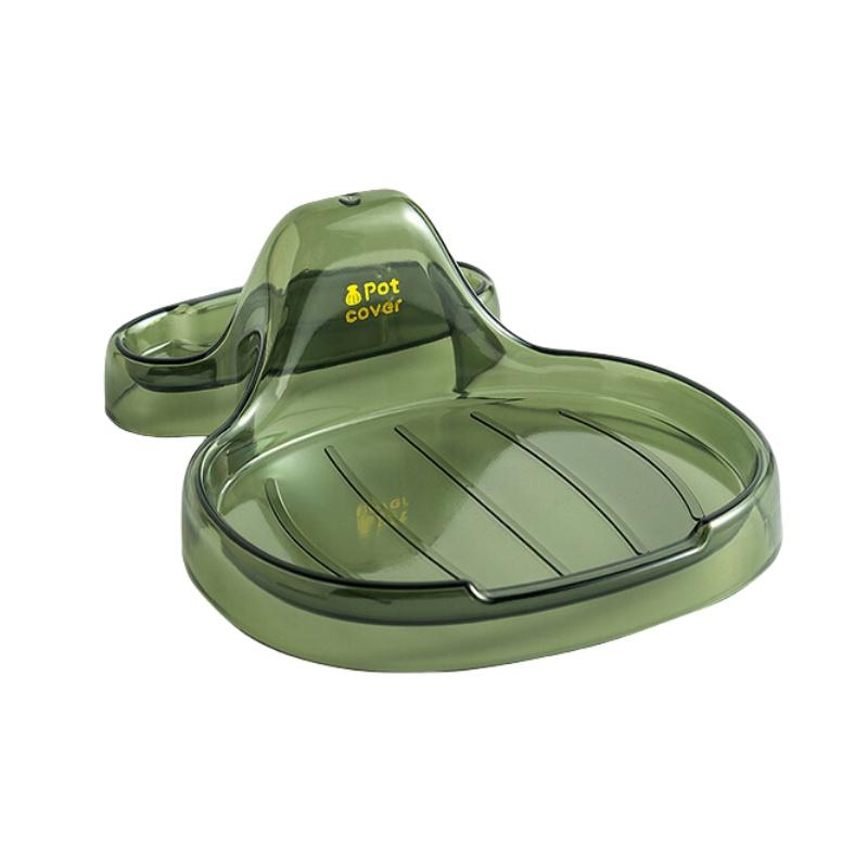 Кухонная полка для крышек кастрюль в виде ракушки - стильный и компактный органайзер для дома