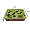 Cat Puzzle Toy Felt Puzzle Box Maze Holes Toys Cat Exercise Toy With Ball  Interactive Funny Combination Set Cat Scratching Post