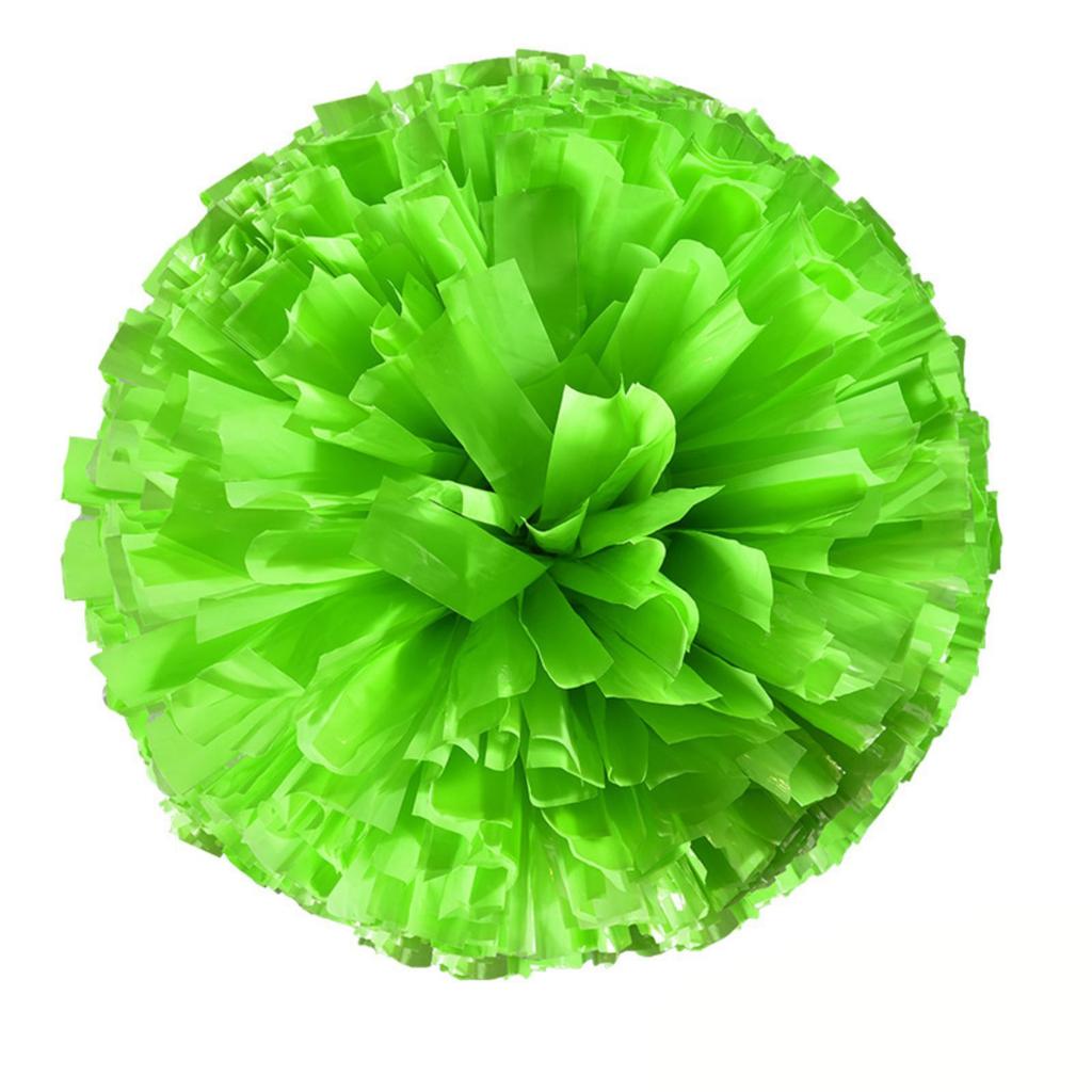 2Pack 30cm/11.8in Solid Color Plus Thick Pom Mutipulcolor For Cheerleader Team Performance