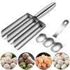 Stainless Steel Manual Meatball Maker Easy-Release Meatball Maker Tool Family Cooking