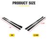 Hot Sale Car Side Skirt Adjustable Bumper Carbon Fiber Modifiedextension Rocker Plate Lip For Kia For Ford For Mazda For BMW