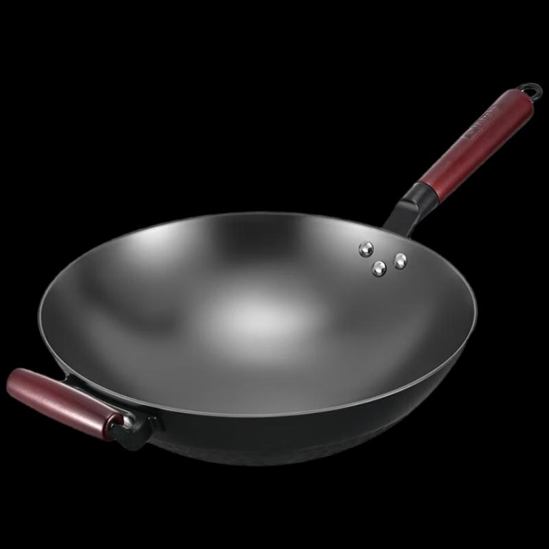 Kombar Forged Stone Cast Iron Wok