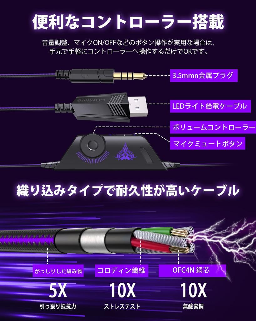 Bengoo Gaming Headset for Noise Cancelling Headset with Wired Gaming Headphones for Deep LED Controller Stereo FPS Compatible with Nintendo Xbox and