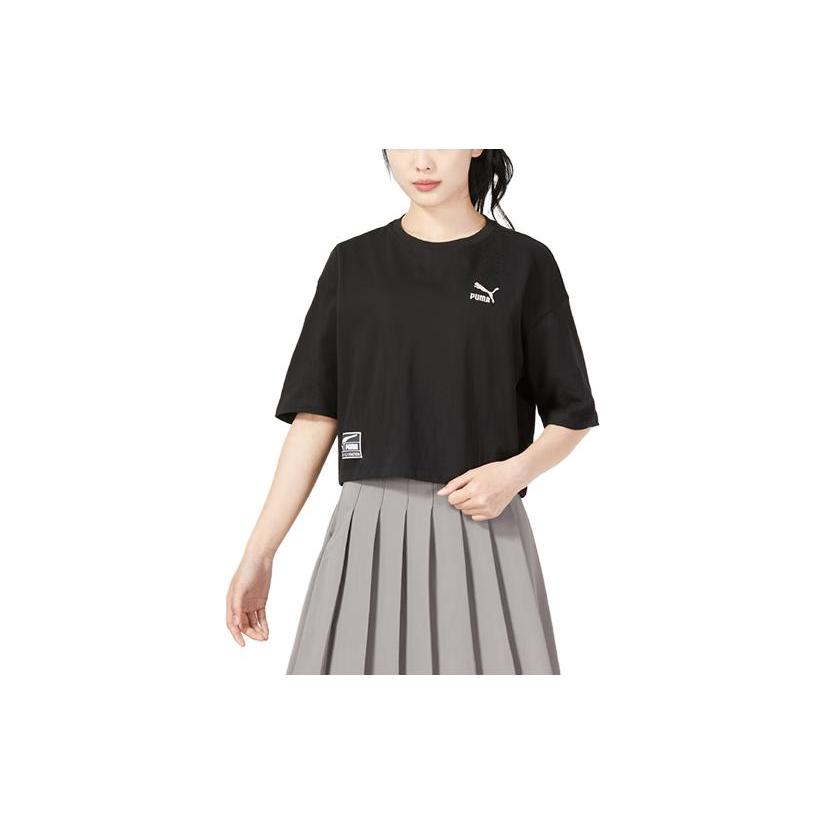 Новые черные женские футболки PUMA 623253-01