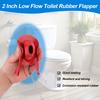Универсальный комплект для замены сливного бачка унитаза, ремонтный комплект для смывного клапана унитаза, в комплект входит резиновый клапан для слива унитаза с низким расходом 2 дюйма