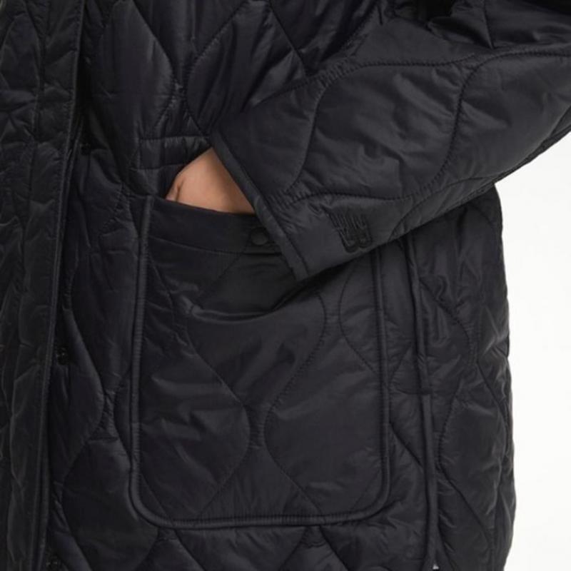 New Balance Утепленная квалификационная куртка средней длины Nbnqe4w912 19